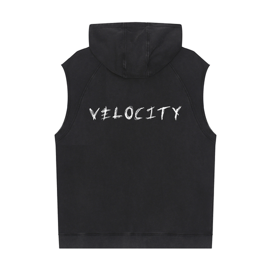 VELOCITY-Hood Tank(Black)