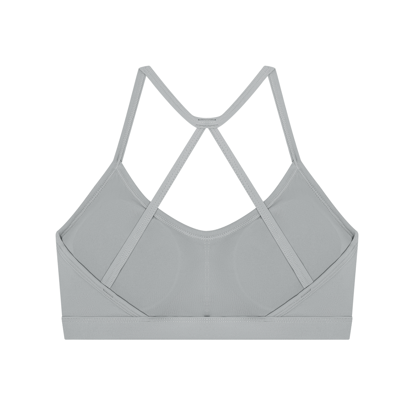OFFLINE-Tight Yoga Sports Bra (Gray)