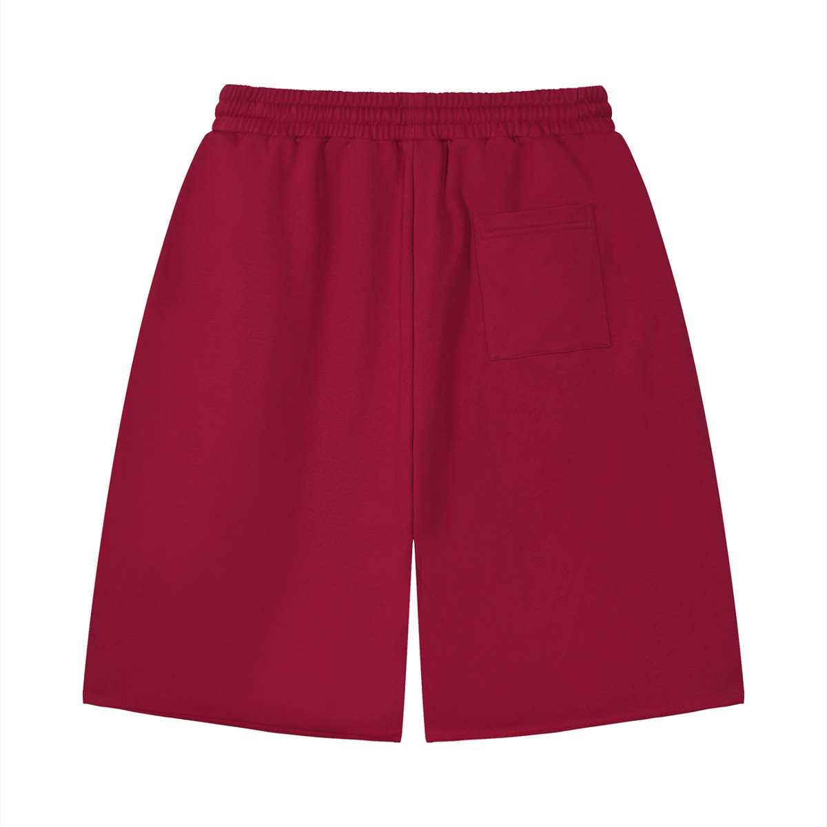 DRIFT-SUPPLY-Loose Raw Edge Shorts