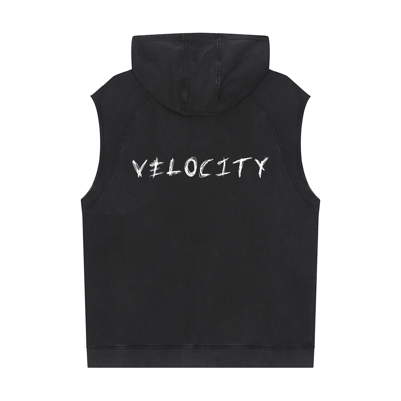 VELOCITY-Hood Tank(Black)