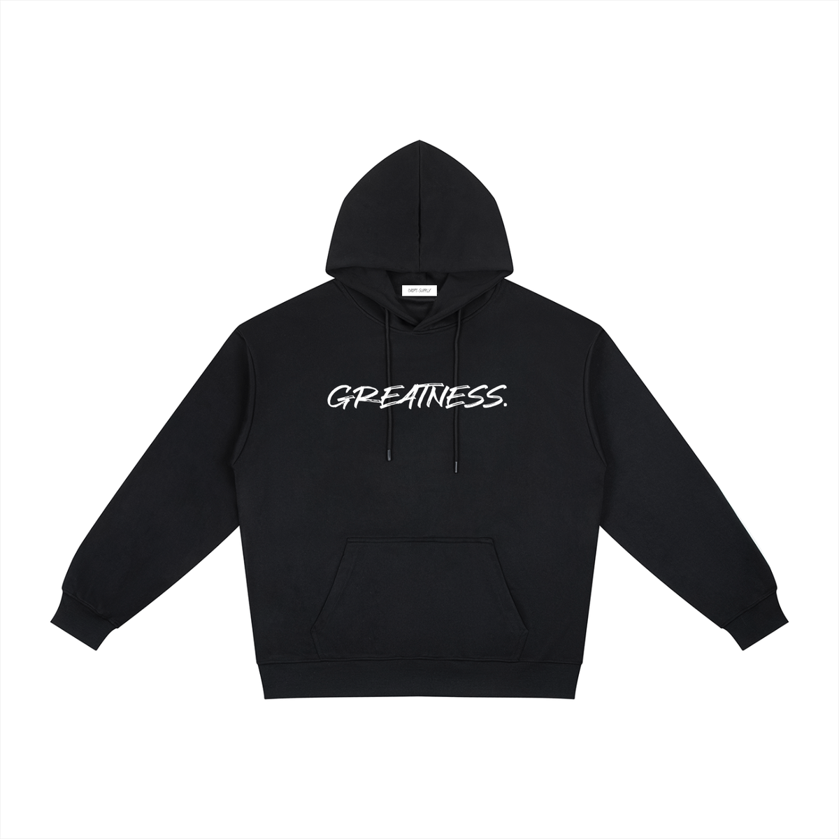 GREATNESS-Hoodie (Black)