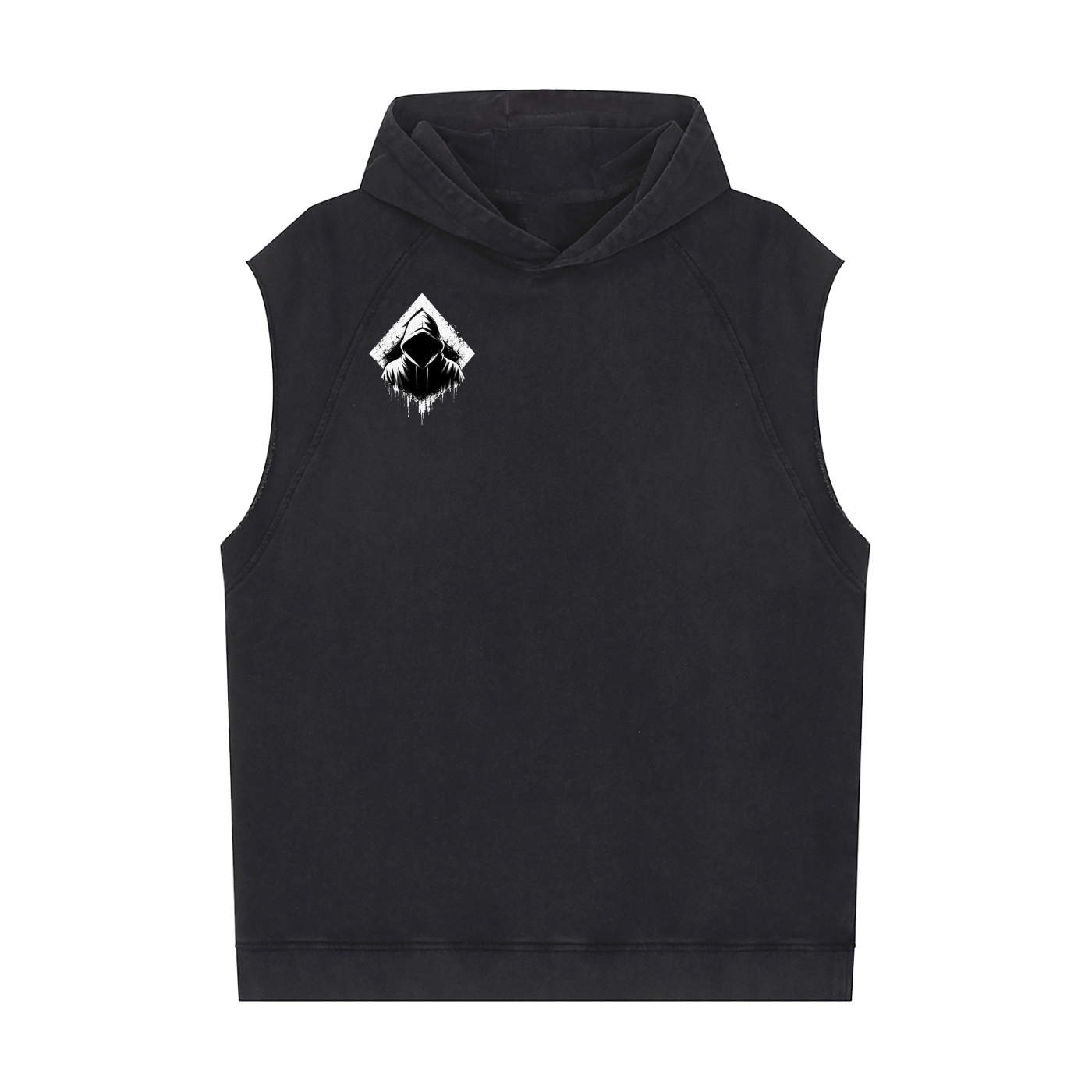 VELOCITY-Hood Tank(Black)