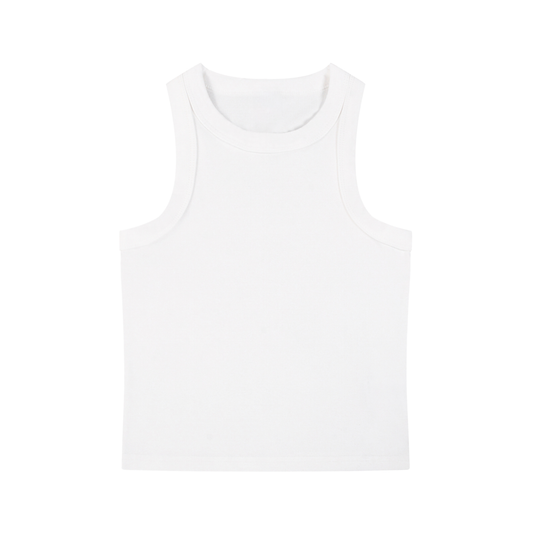 DS Moon-Snow Washed Tank (White)