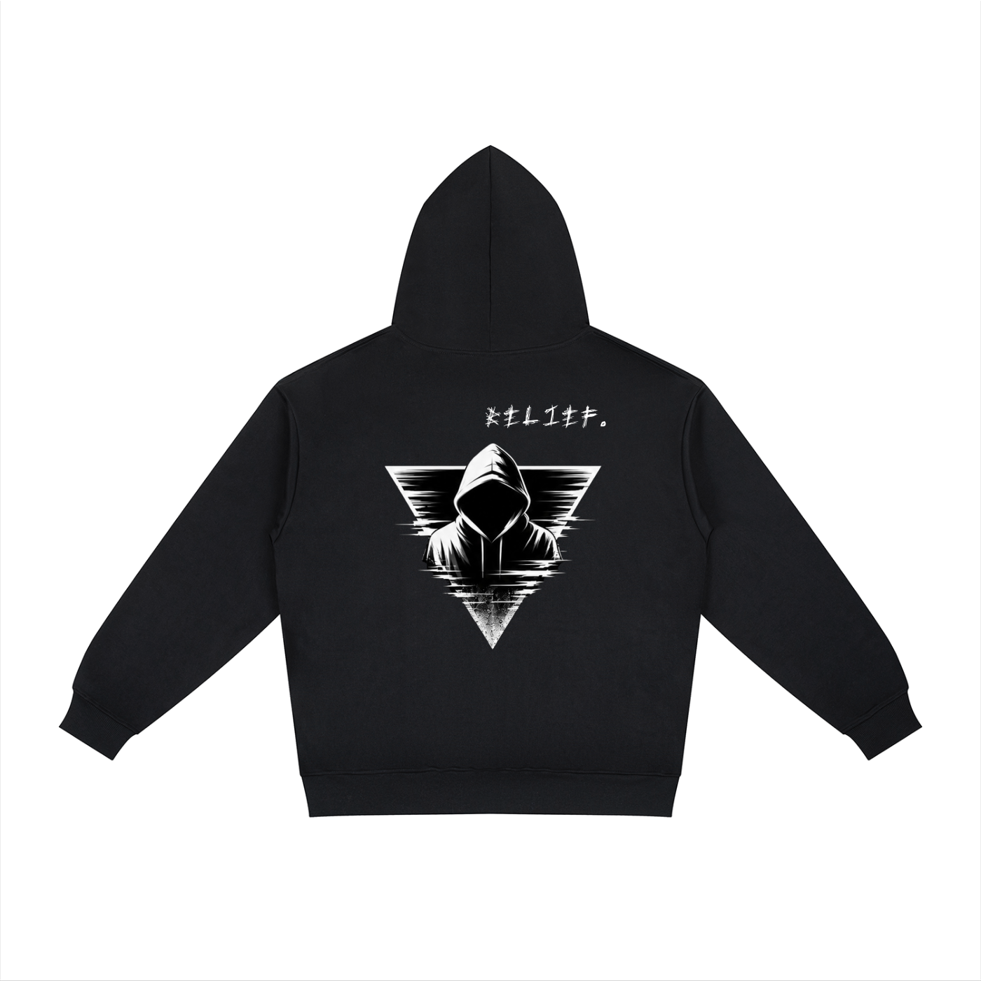 BELIEF-Hoodie (Black)