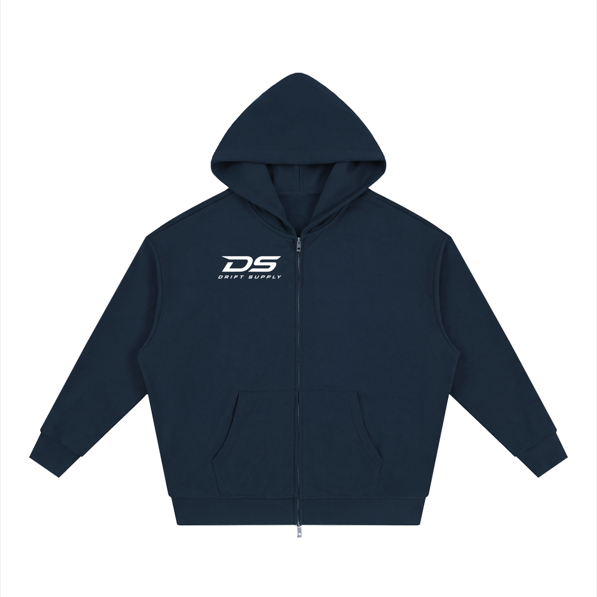 DRIFT SUPPLY-Loose Solid Full Zip
