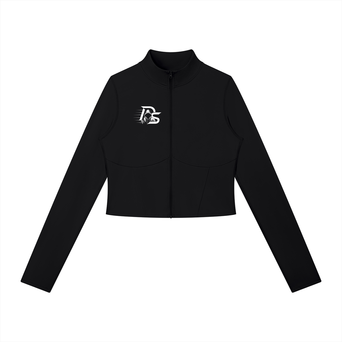 DS-Womens Full-Zip Sports Jacket (Black)