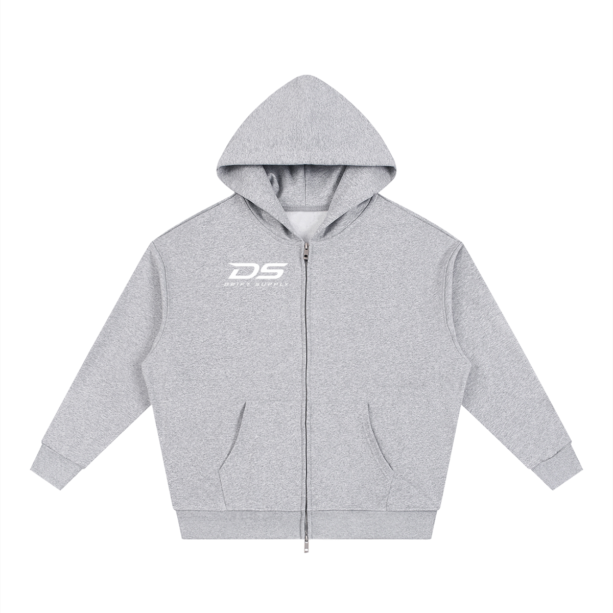 DRIFT SUPPLY-Loose Solid Full Zip