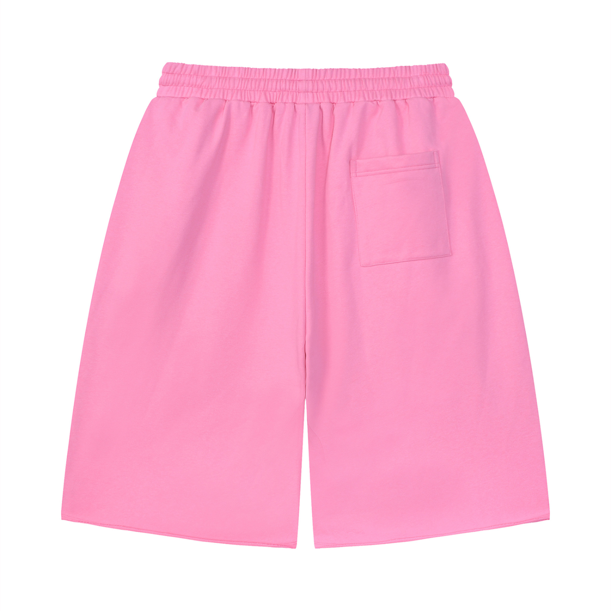 DRIFT-SUPPLY-Loose Raw Edge Shorts