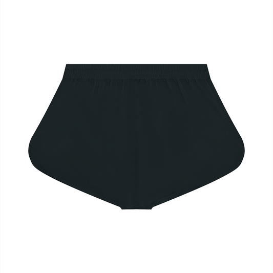DRIFT SUPPLY-Womens Drawstring Bermuda Shorts (Black)