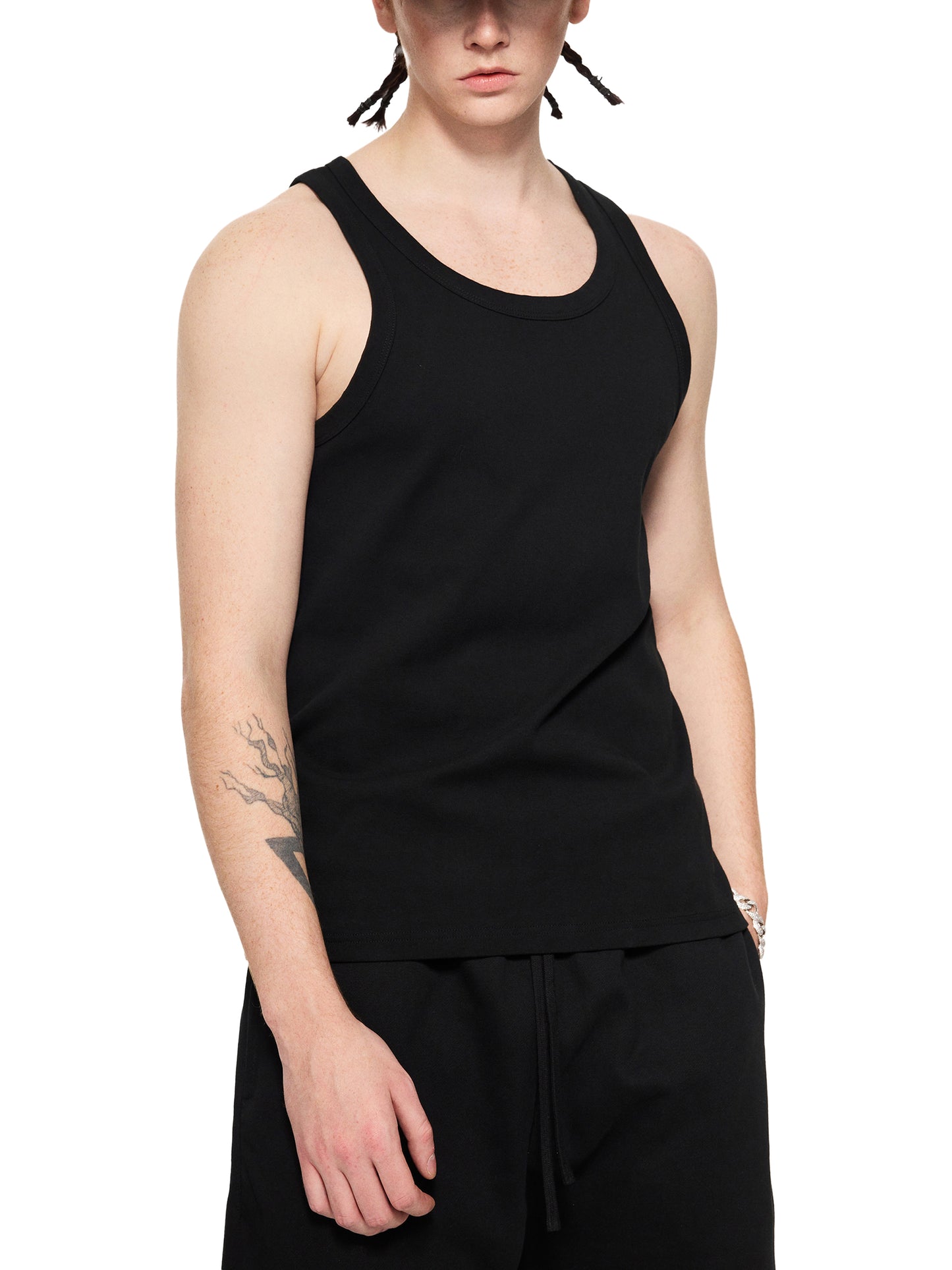 DS-Men Tank Ess (Black)