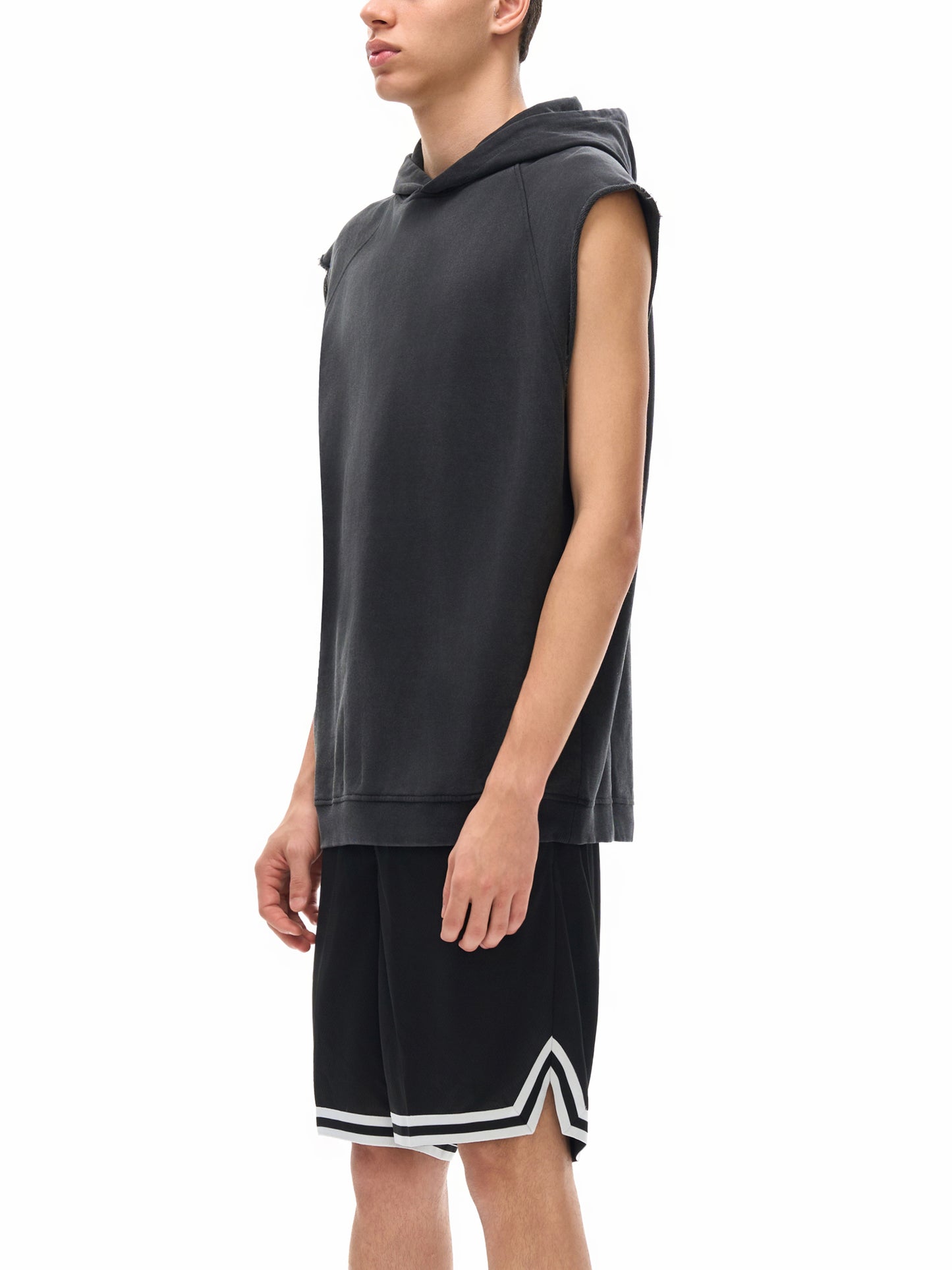 VELOCITY-Hood Tank(Black)