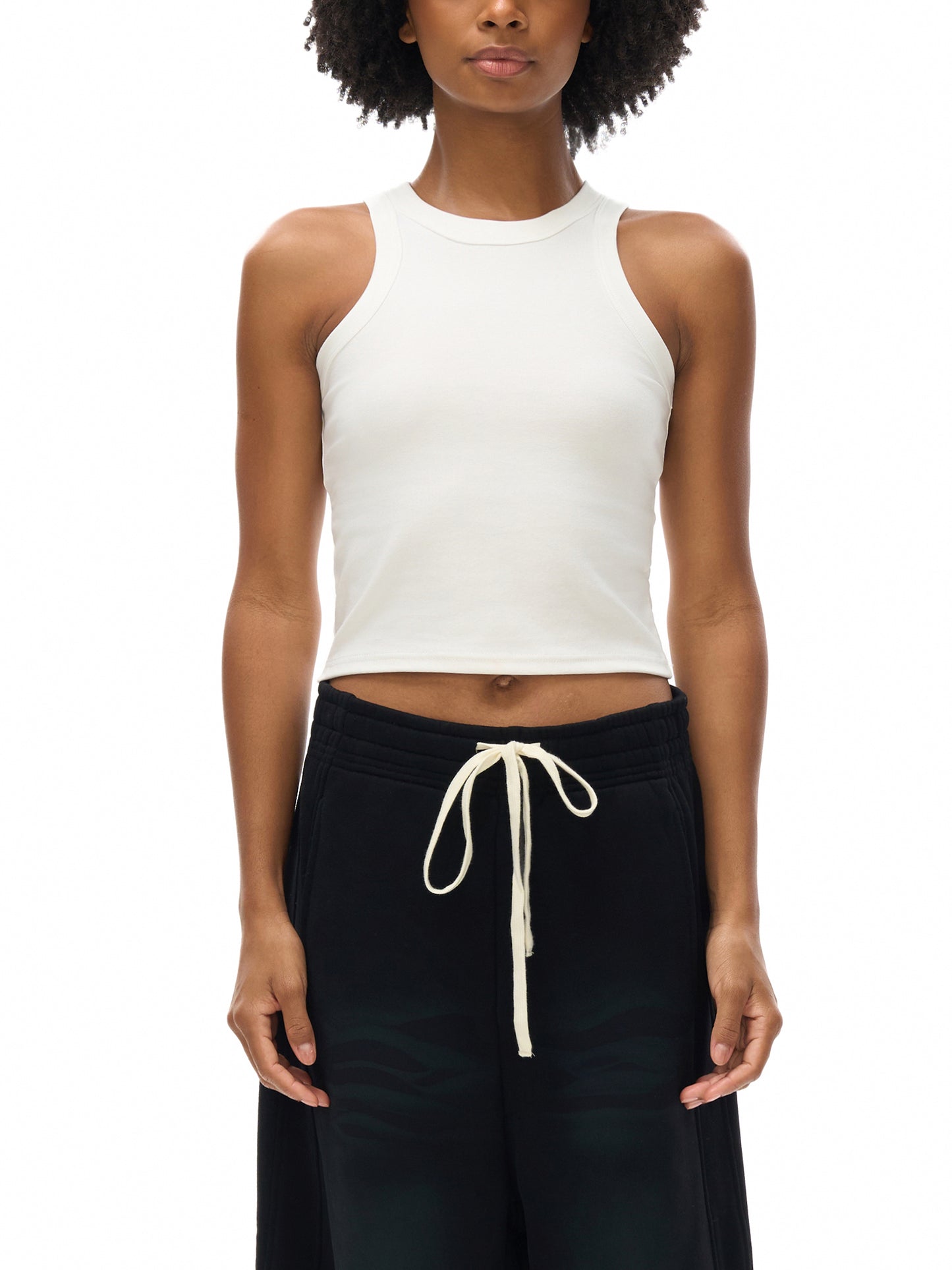 DS Moon-Snow Washed Tank (White)