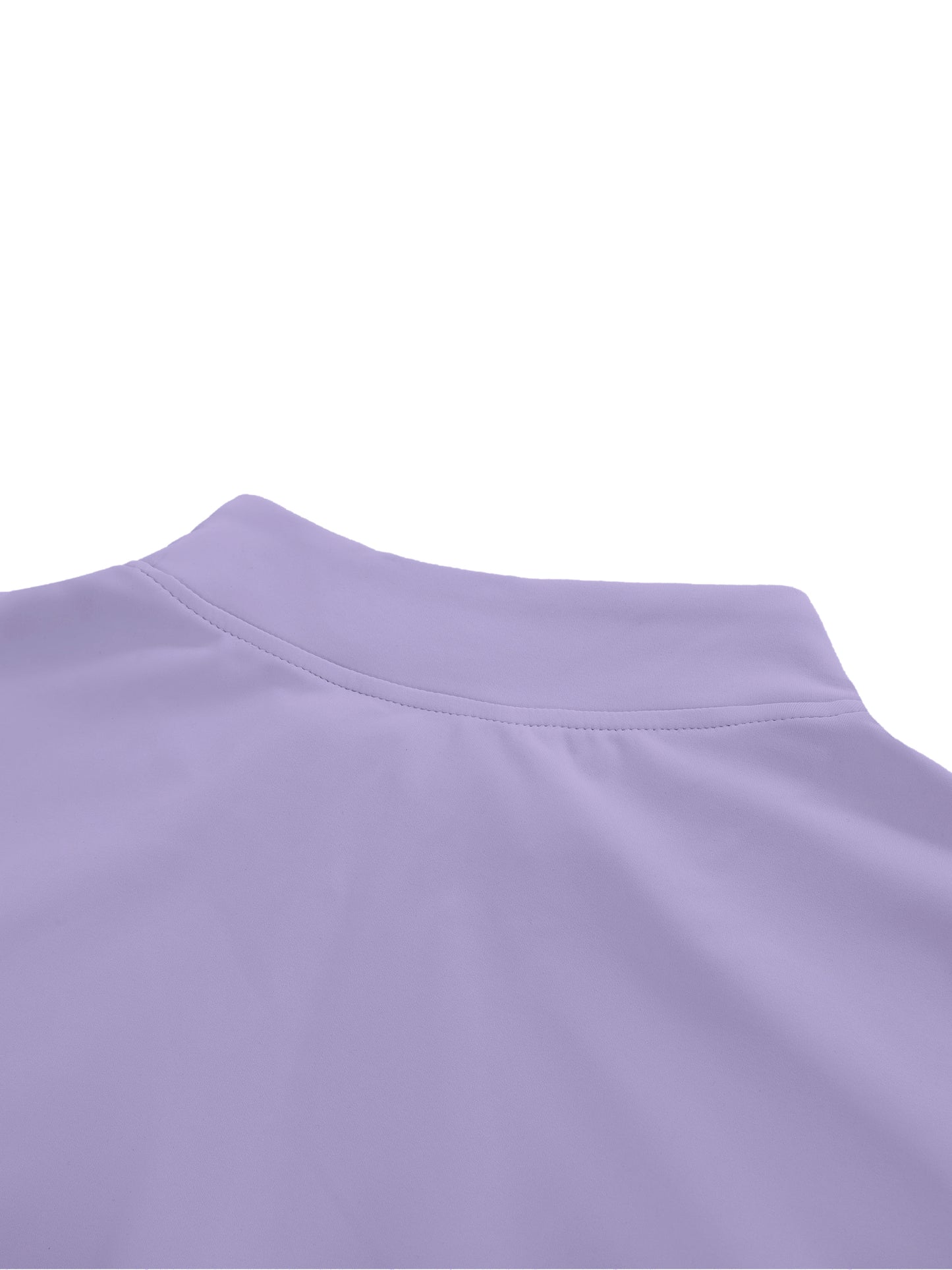 DRIFT SUPPLY-Womens Slim Fit Full-Zip Yoga Jacket (Purple)