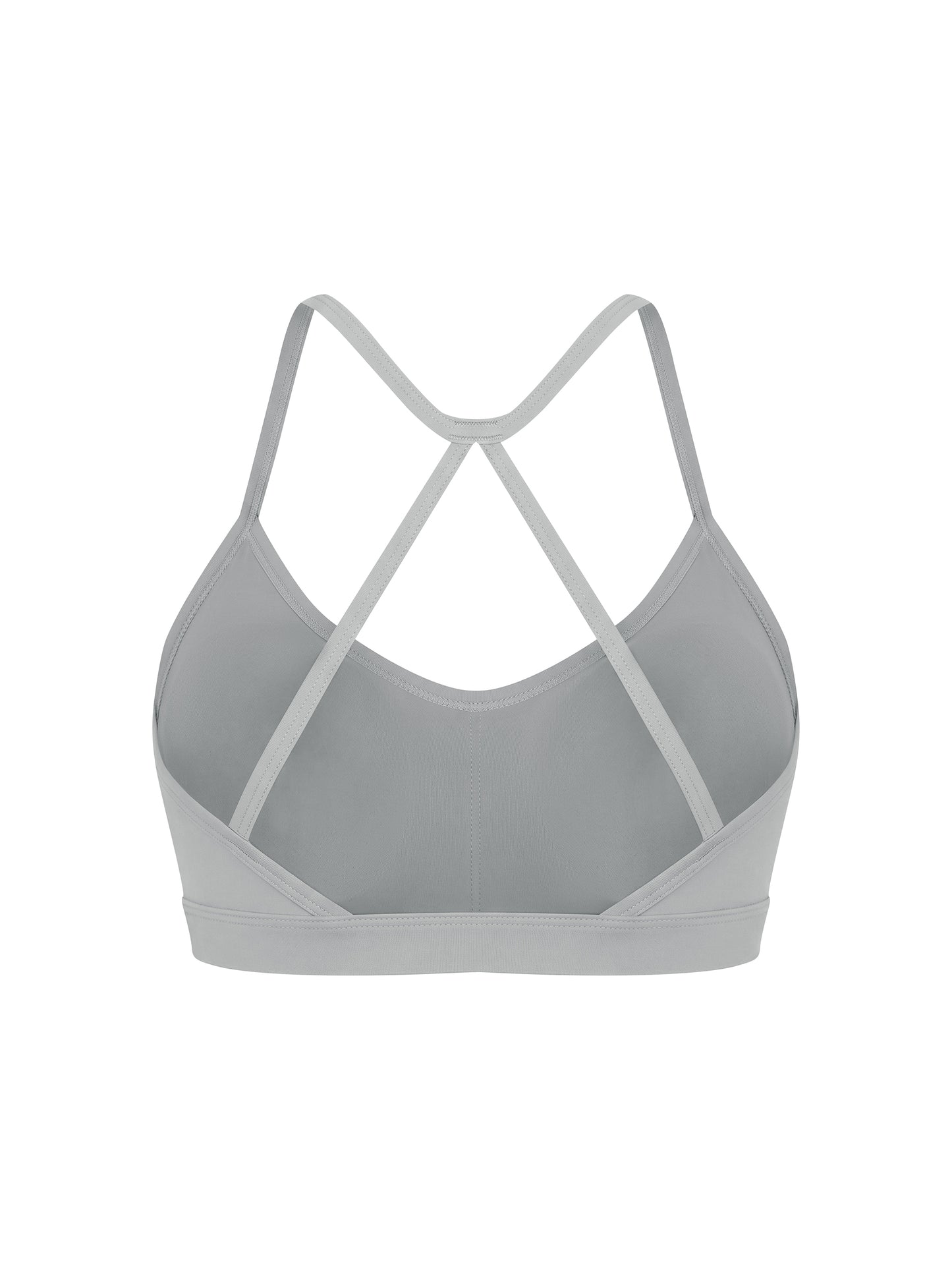 OFFLINE-Tight Yoga Sports Bra (Gray)